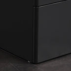 Personalized & Flexible Luxury Bedside Table - Detachable Legs & Symmetrical Block Design Nightstand 2-Drawer For Bedroom Lumendat