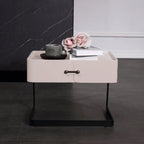 Chic Floating-Design Bedside Table - Balancing Function & Decoration Perfectly Nightstand 1-Drawer For Bedroom Lumendat