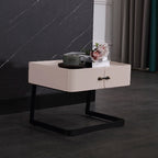 Chic Floating-Design Bedside Table - Balancing Function & Decoration Perfectly Nightstand 1-Drawer For Bedroom Lumendat