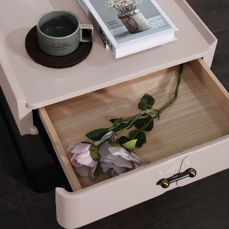 Chic Floating-Design Bedside Table - Balancing Function & Decoration Perfectly Nightstand 1-Drawer For Bedroom Lumendat