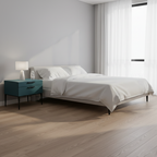 Eco-Friendly Scandinavian Nightstand - Function-Aesthetics Fusion Bedside Table 2-Drawer For Bedroom Lumendat
