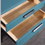 Eco-Friendly Scandinavian Nightstand - Function-Aesthetics Fusion Bedside Table 2-Drawer For Bedroom Lumendat