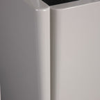 Premium Wood Veneer Nightstand - Sleek Design & Durable Build Bedside Table 1-Drawer For Bedroom Lumendat