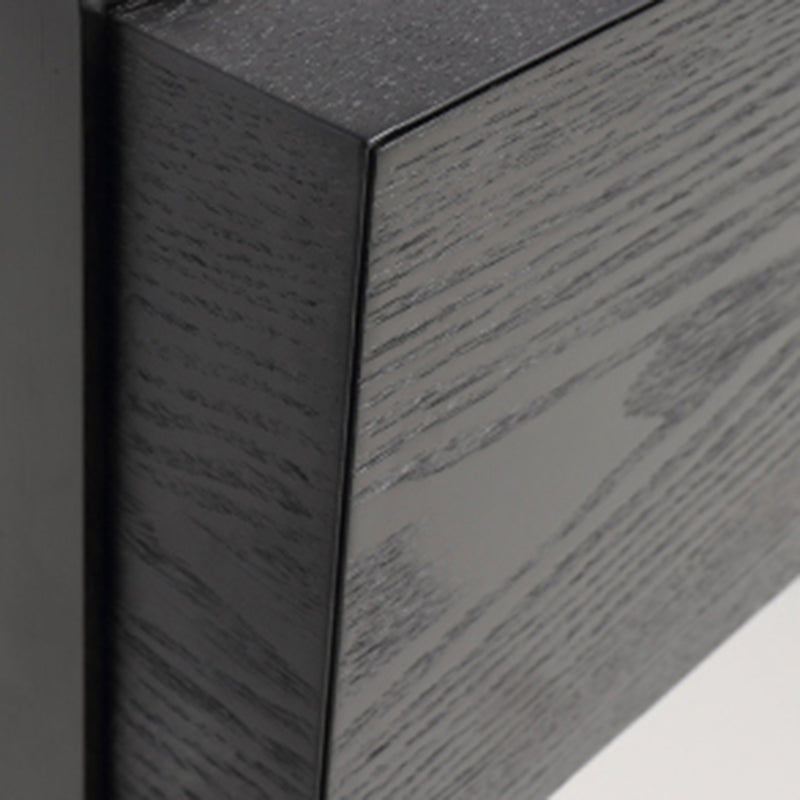 Traditional Clean Geometric Side Table - Metal Base 1 Drawer Nightstand For Bedroom Lumendat