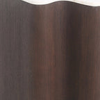 Contemporary Creative Marble S-Curve Bedside Table - Rotating 2 Drawers Nightstand For Bedroom Lumendat