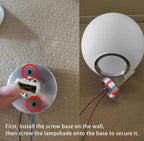 Modern Minimalist Orb Glass 1-Light Wall Sconce Lamp For Living Room