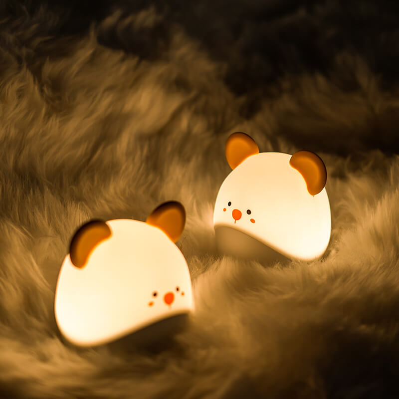 Lumendat Cartoon Mouse Silicone USB Soft Light LED Night Light Table Lamp Lumendat