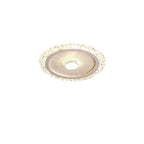 Modern Light Luxury Round Acrylic Iron Aluminum LED Flush Mount Lighting