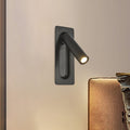 Rectangular Aluminum LED Wall Light With Concealed Switch- Nordic Adjustable Spotlight Wall Sconce For Living Room Lumendat