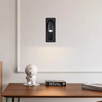 Rectangular Aluminum LED Wall Light With Concealed Switch- Nordic Adjustable Spotlight Wall Sconce For Living Room Lumendat