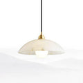 Nordic Spanish Marble Dome 1-light Pendant Light BulbSquare