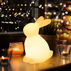 Contemporary Creative Rabbit PE LED Table Lamp For Bedroom Lumendat
