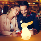 Contemporary Creative Rabbit PE LED Table Lamp For Bedroom Lumendat