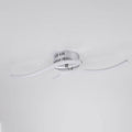 Simple Line Wave LED Semi-flush Mount Ceiling Light