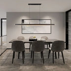 Modern Minimalist Long Strip LED Pendant Light Lumendat