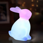 Contemporary Creative Rabbit PE LED Table Lamp For Bedroom Lumendat