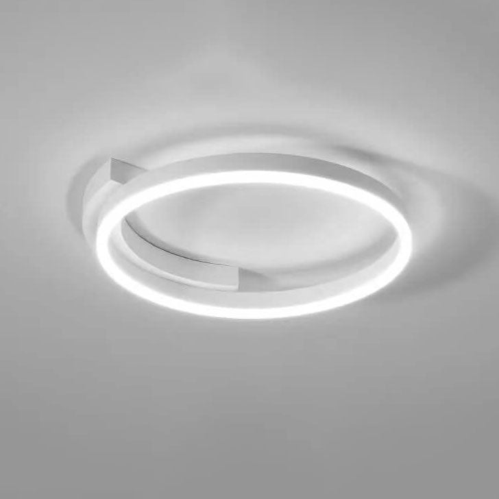 Modern Minimalist Round 1-light LED Flush Mount Ceiling Light