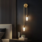 Nordic Minimalist U-Shaped 2-Light Wall Sconce Lamps
