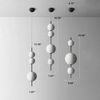 Modern Minimalist Creative Glass Ball LED Pendant Light BulbSquare