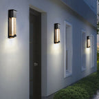 Modern Outdoor Waterproof LED Induction Crystal Outdoor Wall Sconce Lamps