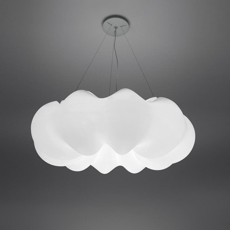 Nordic Floating Cloud LED Pendant Ceiling Light BulbSquare