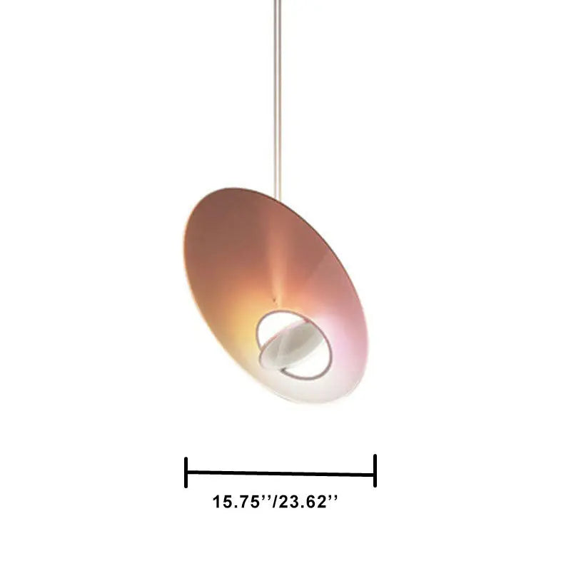 Galaxy Satellite Saturn Acrylic 1-light LED Artistic Pendant Light BulbSquare
