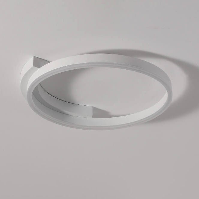Modern Minimalist Round 1-light LED Flush Mount Ceiling Light
