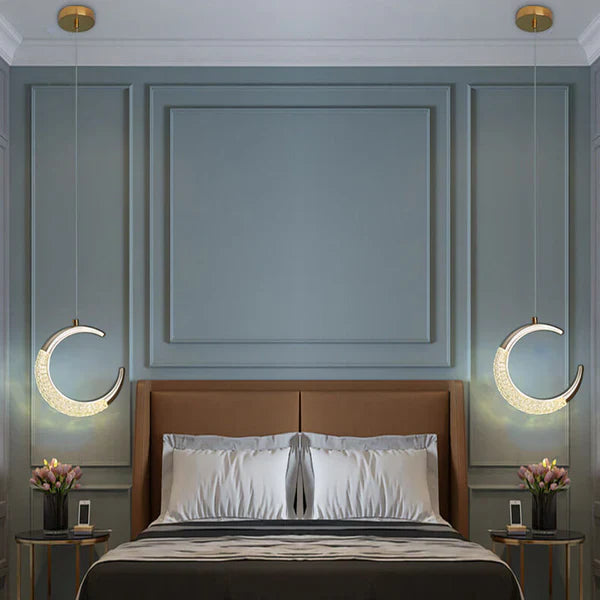 Modern Acrylic Geometric Circle 1-Light  LED  Pendant Light
