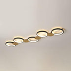 Modern Circle LED 3/4/5 Light LED Flush Mount Track Light Lumendat