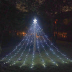 Star Waterfall Light Christmas Meteor Lights LED String Lights Lumendat