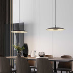 Nordic Round Plate Flying Ufo 1-light LED Pendant Light BulbSquare