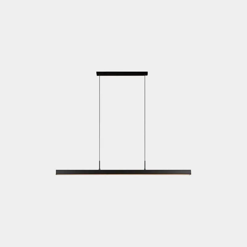 Modern Minimalist Long Strip LED Pendant Light Lumendat