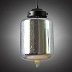 Modern Creative 3d Stained Fireworks Glass Jar 1-light Pendant Light Lumendat