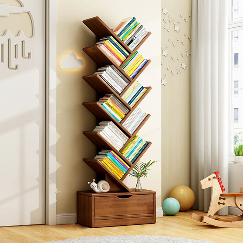 Contemporary Creative Rectangular Eco-Friendly Board 6/8/10/12 Tier Bookshelves For Home Office DFM-F