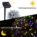 LED Solar Sakura String Lights Waterproof Outdoor Fairy Flower Lights Lumendat