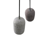 Modern Terrazzo Cylindrical LED Cement LED Pendant Light BulbSquare