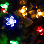 LED Solar Sakura String Lights Waterproof Outdoor Fairy Flower Lights Lumendat