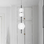 Modern Minimalist Creative Glass Ball LED Pendant Light BulbSquare