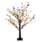 Red Fruits Pine Tree Light Small LED Battery Decoration Table Lamp Lumendat