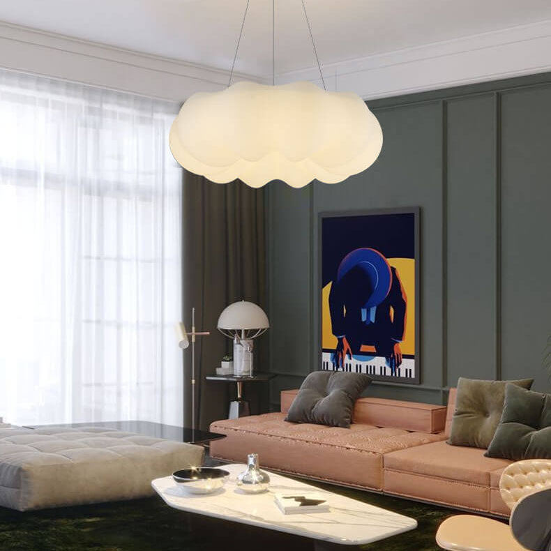 Nordic Floating Cloud LED Pendant Ceiling Light BulbSquare
