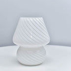 Retro Creative Glass Mushroom 1-Light LED Night Light Table Lamp Lumendat