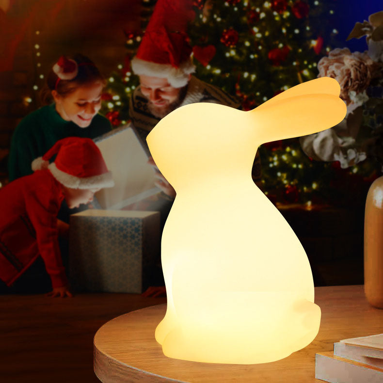 Contemporary Creative Rabbit PE LED Table Lamp For Bedroom Lumendat