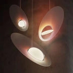 Galaxy Satellite Saturn Acrylic 1-light LED Artistic Pendant Light BulbSquare