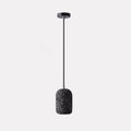 Modern Terrazzo Cylindrical LED Cement LED Pendant Light BulbSquare