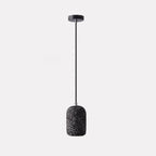 Modern Terrazzo Cylindrical LED Cement LED Pendant Light BulbSquare
