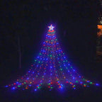 Star Waterfall Light Christmas Meteor Lights LED String Lights Lumendat