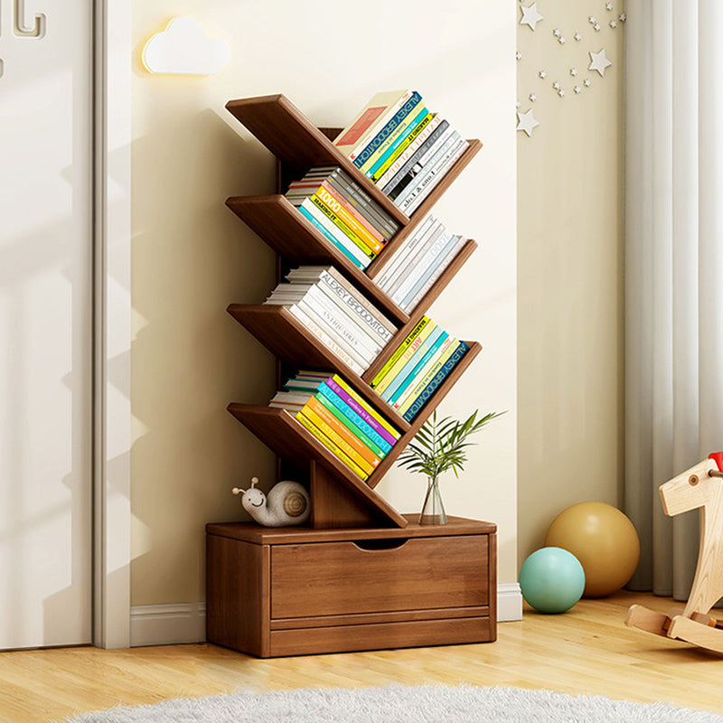 Contemporary Creative Rectangular Eco-Friendly Board 6/8/10/12 Tier Bookshelves For Home Office DFM-F