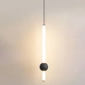Modern Minimalist Long Cylinder with Metal Ball LED Pendant Light Lumendat