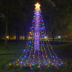 Star Waterfall Light Christmas Meteor Lights LED String Lights Lumendat