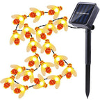 Outdoor Solar Bees Waterproof LED Lights Festival Party Decoration String Lights Lumendat